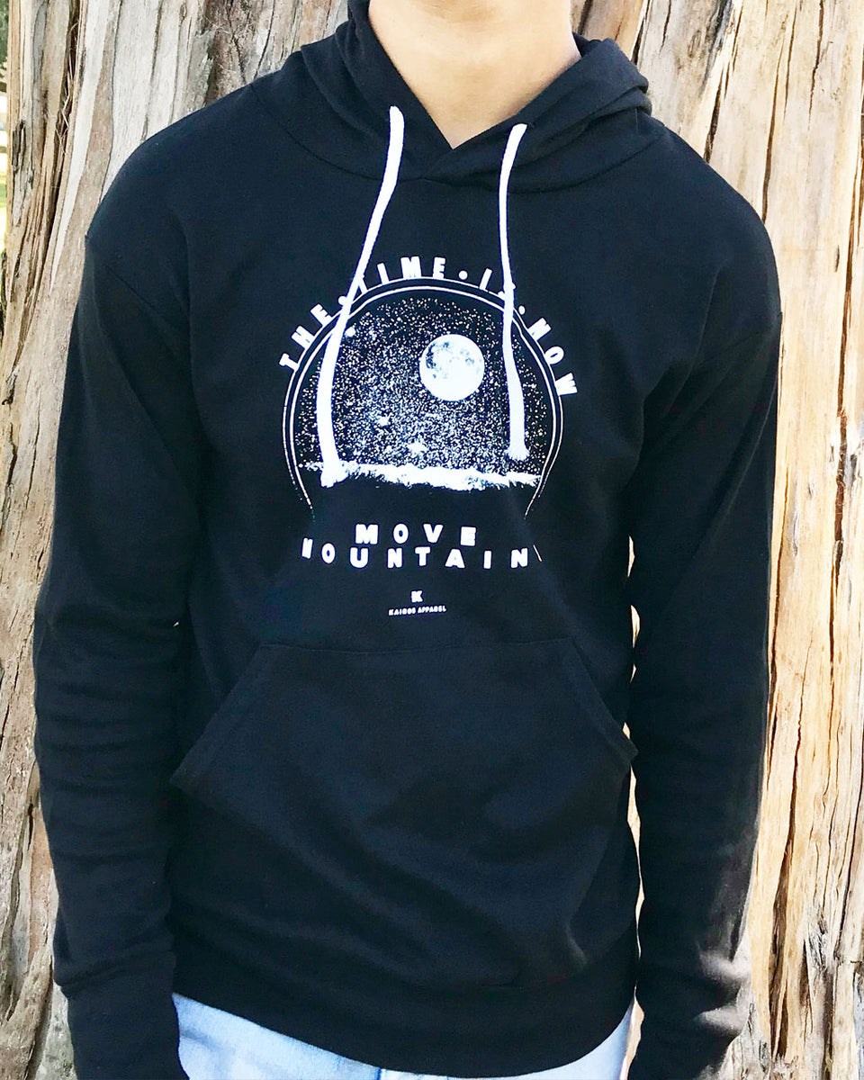 Between the Mountains Orange Bring Them Home Hoodie for Women